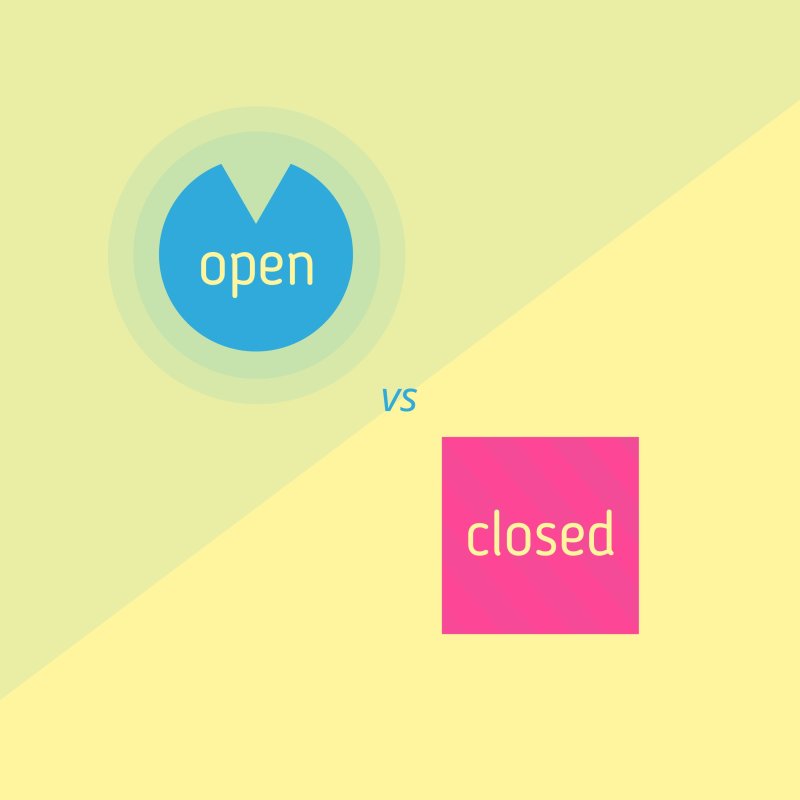 Open vs Closed Source apps